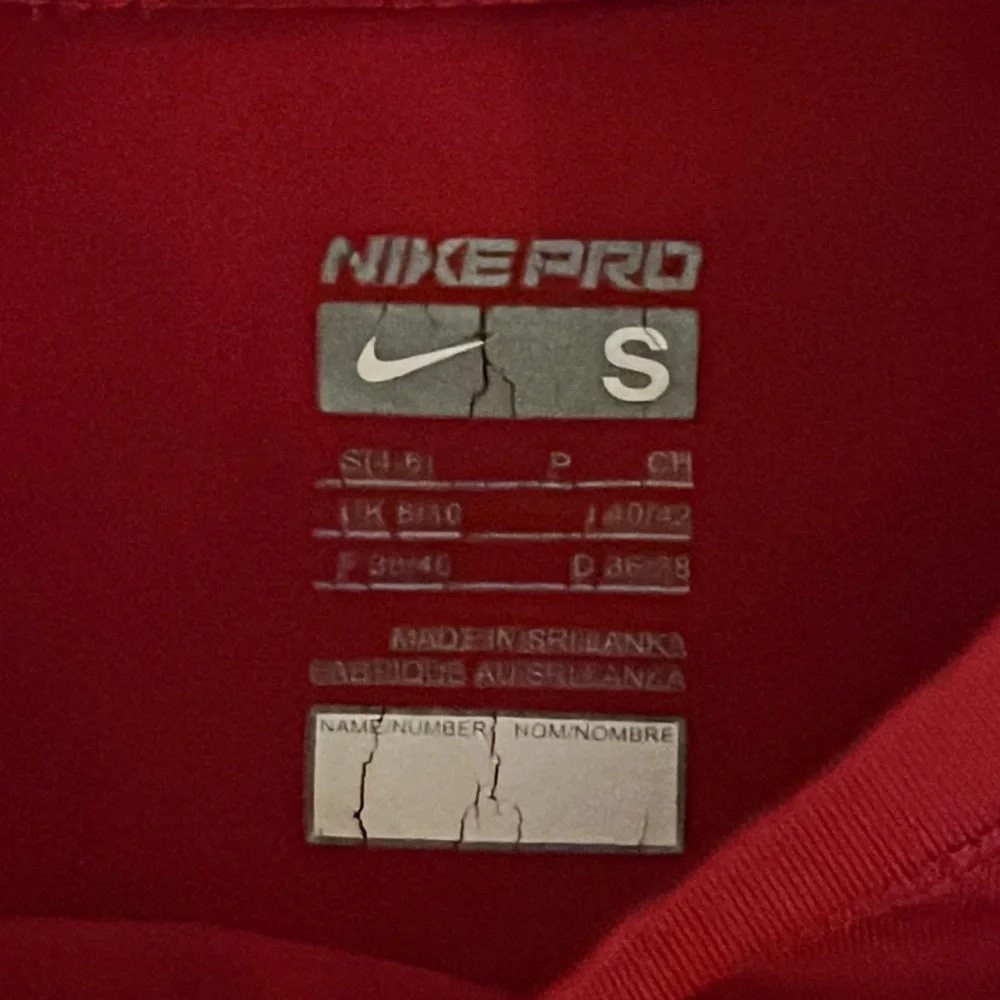 Nike Pro running top. Size small.